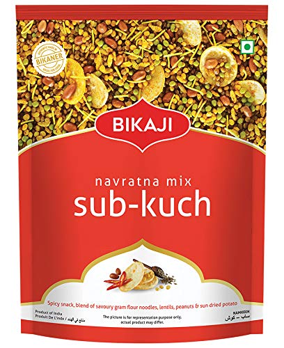 – “Bikaji Sub-Kuch Navratna Mix 1kg – Authentic Indian Tea Snack | Perfect for Snacking Pleasure | Favorite Snack with No Preservatives | Crunchy Mixture of Flavors – Taste the Rich Heritage of Indian Snacks!”