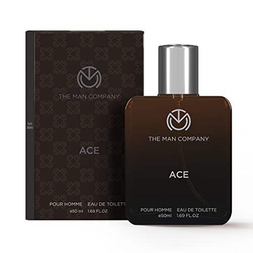 The Man Company Ace Perfume for Men – 50 ml | Premium Long-Lasting Fragrance | 24-Hour Freshness | Citrusy & Exotic | Perfect For Travel | Gift For Men