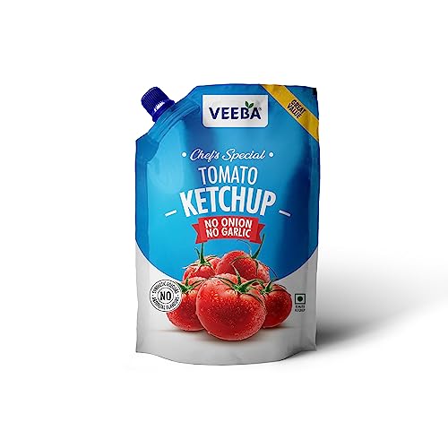 Veeba Foods Tomato Ketchup – NO Onion NO Garlic Chef’s Special (900G)