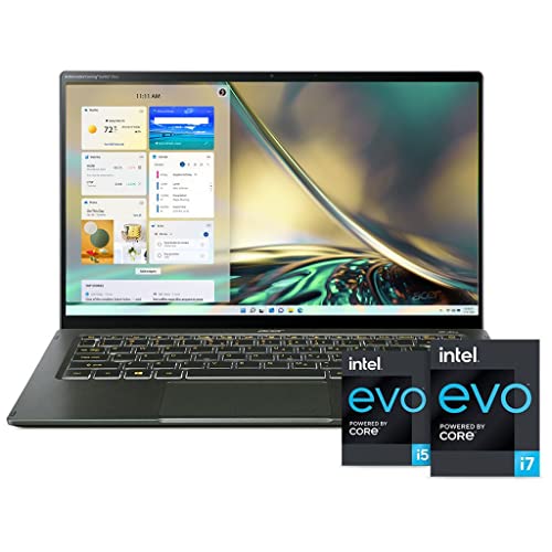 Acer Swift 5 Sf514-55Ta Intel Evo Thin And Light Laptop 14″(35Cm) Full Hd Ips Touch Display 11Th Gen Intel Core I5-1135G7 Processor 8Gb Lpddr4X 512Gb Ssd Fpr Backlit Keyboard Win 11 Mso 2021, Windows