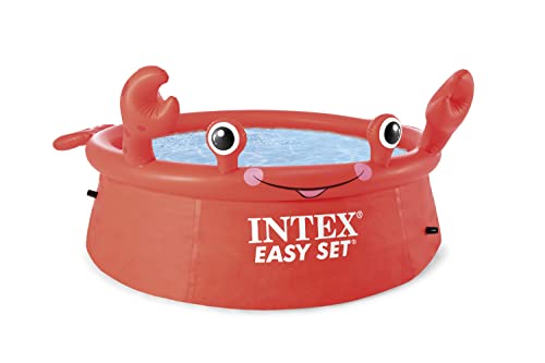 Intex – 26100 Happy Crab Easy Set Above Ground Pool 6 Feet