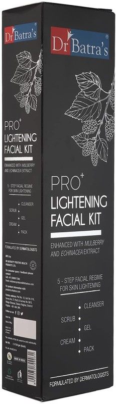 Dr. Batra’S Pro+ Lightening Facial Kit Formulated By Dermatologists(5 X 50 G)