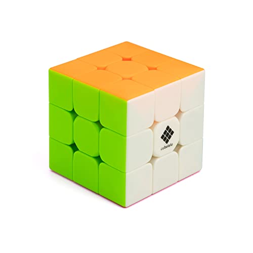 Cubelelo Drift Warrior 3X3 Stickerless Cube | Beginner Speedcube For Kids & Adults | Magic Speedy Stress Buster Brainstorming Puzzle (Multicolor)