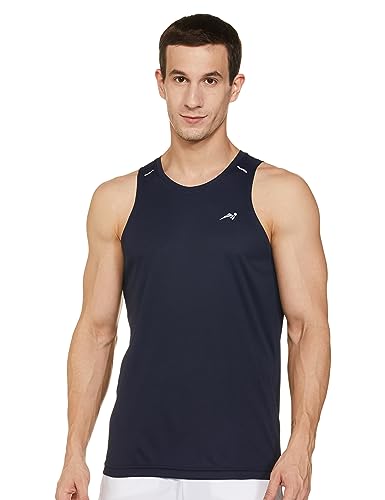 Amazon Brand – Symbol Men’S Solid Regular T-Shirt (A23-Sya-Tsh-01_Navy