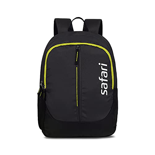 Safari Large Size Sheild 26 Ltrs Water Resistant Casual Backpack – Black, L (Sheild19Cbblk)