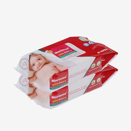 Morisons* Babydreams The Choice Of Smart Mums Skin_Cleaning_Wipe (80 Count (Pack Of 2))