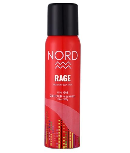 Nord – Rage Perfume Body Spray For Men 120 Ml (Pack Of 1)