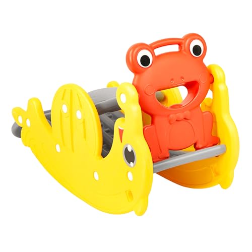 Amazon Brand – Jam & Honey 2 In 1 Foldable Slide And Rocker For Kids | Multi-Purpose Toy For Party Or Return Gift