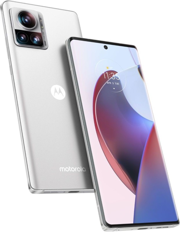Motorola Edge 30 Ultra (Starlight White, 256 Gb)(12 Gb Ram)