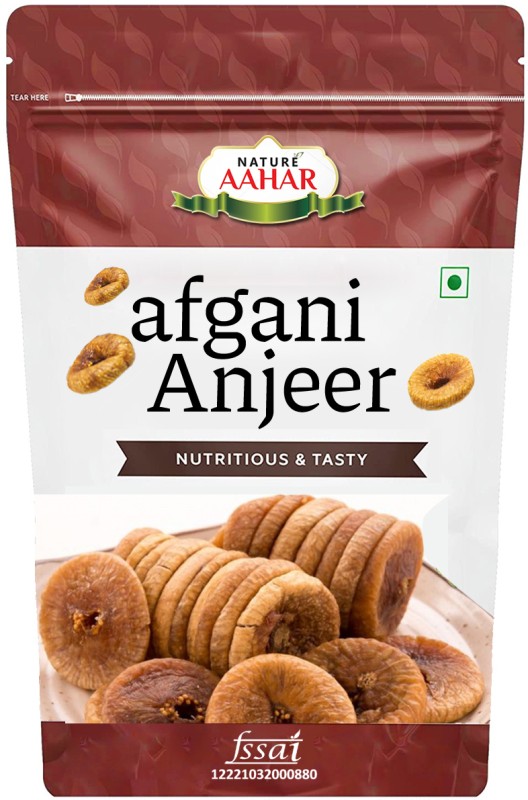 Nature Aahar Premium Afghani Anjeer( Dried Figs) 1Kg Figs(1000 G)
