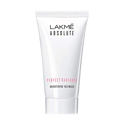 Lakme Perfect Radiance Intense Brightening Face Wash 50 G, Daily Facial Cleanser With Skin Lightening Vitamins – Lightens Dark Spots With Niacinamide
