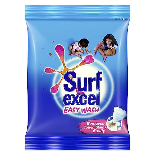 Surf Excel Easy Wash Detergent Powder 5 Kg | Superfine Washing Powder | Dissolves Easily & Removes Tough Stains | Suitable For All Washing Machines
