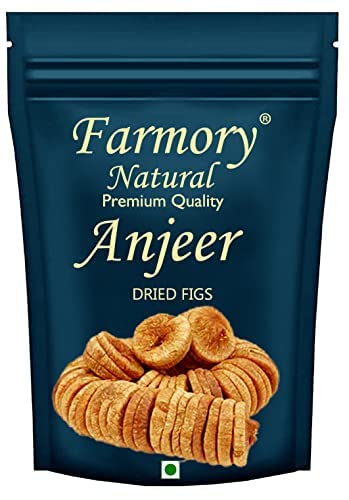 Farmory Afghani Anjeer Figs – Afghanistan Dry Anjir (Dried Figs) Dry Fruits For Body Mass Loss, Good For Physical Health, Increases Immunity And Purify The Blood (1 Kilograms)