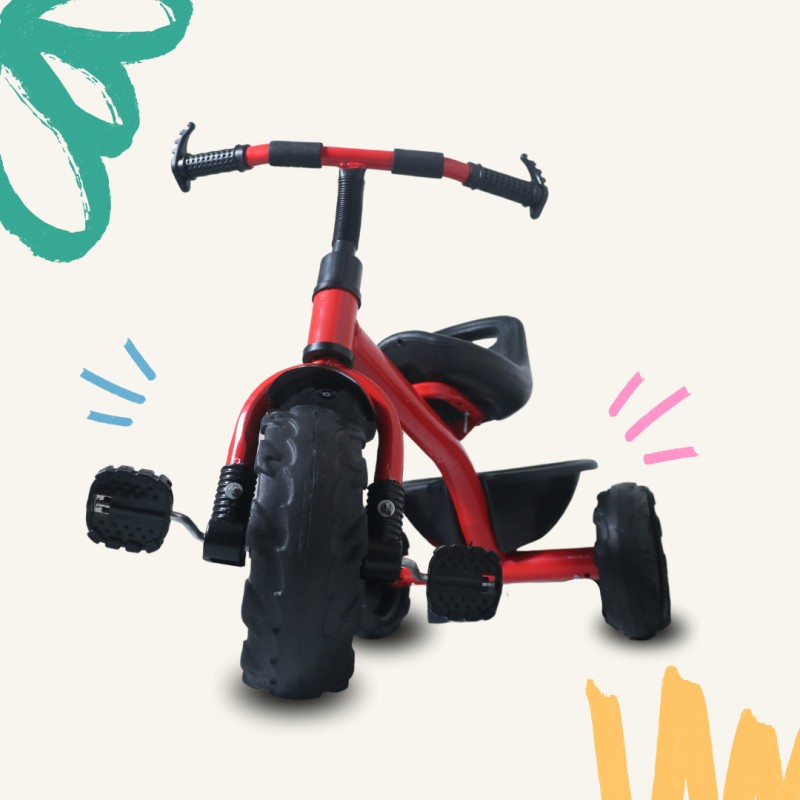 Baby Smile Bst 01 Red Bs-New Wb Tricycle(Red)
