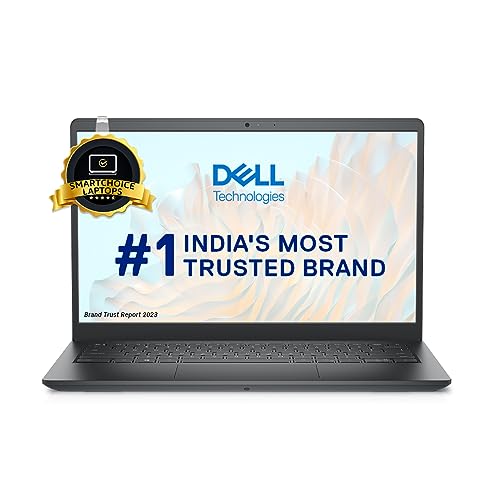 Dell 14 Laptop, Intel Core 11Th Gen I3-1115G4/8Gb Ddr4/256Gb Ssd/Windows 11 + Mso’21/14.0″ (35.56Cm) Fhd With Comfort View/ 15 Month Mcafee/Spill-Resistant Keyboard/Black Color/ 1.48Kg