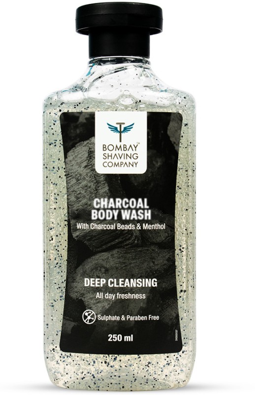 Bombay Shaving Company Charcoal Body Wash | De-Tan Shower Gel For Men(250 Ml)