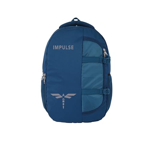 Impulse Imp Omega 45L Laptop Backpack/Office Bag/School Bag/College Bag/Business Bag/Travel Backpack Water Resistant Fits Up To 16 Inch Laptop With 1 Year Warranty (Teal)