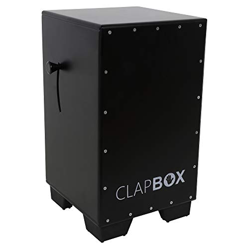 Clapbox Adjustable Snare Cajon Cb50- Oak Wood, (H:50 W:30 L:30) – 3 Internal Snares