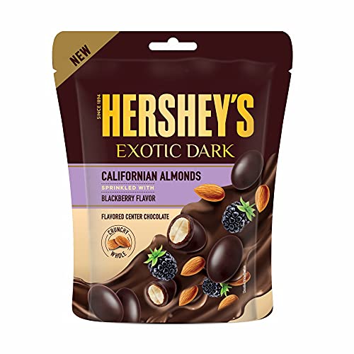 Hershey’S Exotic Dark Californian Almonds | Blackberry Flavor 90G