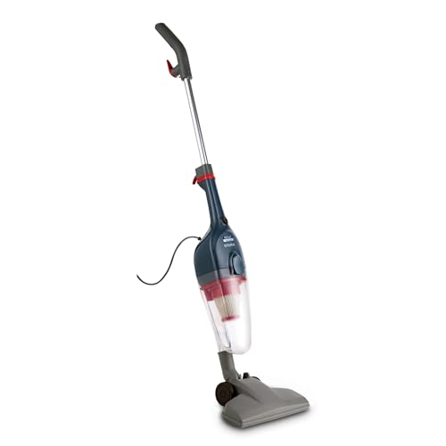 Kent Storm Vacuum Cleaner| Powerful 600W| Cyclone5 Technology| Hepa Filter| Bagless Design| Detachable & Easy To Pack| Ideal Cleaning For Floor, Curtains, Carpet & Sofa| 5 Accessories| Grey & Red