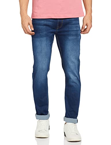 Pepe Jeans Men’S Straight Jeans (Pm206800A641_Med Blue_30)