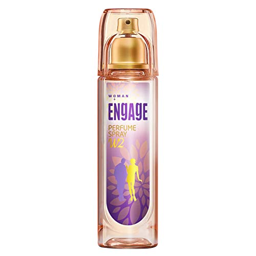 Engage W2 Perfume Spray For Women, Floral And Fruity, Skin Friendly, 120Ml