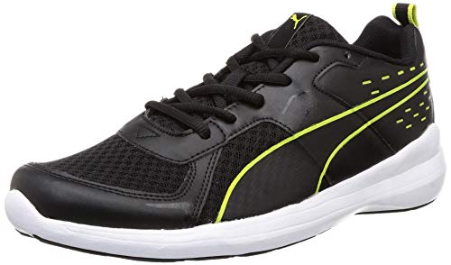 Puma Mens Pacer X Graphicster Puma Black-Limepunch Sneaker – 9 Uk (36969509)