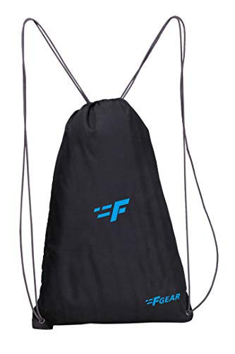 F Gear String 11 Ltrs Nylon Black Gym Bag