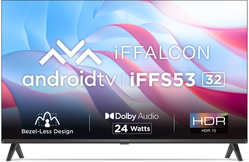 Iffalcon By Tcl 80.04 Cm (32 Inch) Hd Ready Led Smart Android Tv With Google Assistant(Iff32S53)