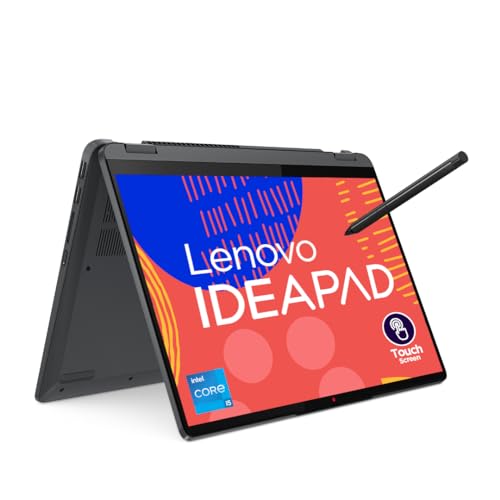 Lenovo Ideapad Flex 5 Intel Core I5-1235U 14″(35.56Cm) Wuxga Ips 2-In-1 Laptop (8Gb/512Gb Ssd/Win 11/Office 2021/Backlit Kb/Fingerprint/Fhd Camera/Alexa/3 Month Game Pass/Storm Grey/1.5Kg),82R70068In