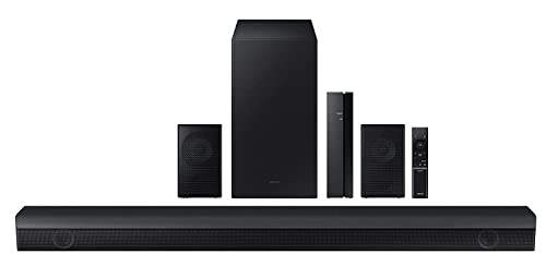 Samsung Soundbar (Hw-B67E/Xl) 5.1 Channel, Wireless Subwoofer, 1X Wireless Rear Speaker, 1X Center Speaker And Energy Star, Dolby 5.1Ch & Dts Virtual X Experience Sound (Black)