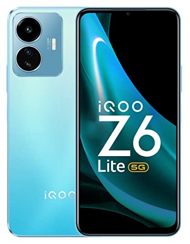 Iqoo Z6 Lite 5G (Stellar Green, 6Gb Ram, 128Gb Storage) With Charger | World’S First Snapdragon 4 Gen 1 | Best In-Segment 120Hz Refresh Rate | Travel Adaptor Included In The Box