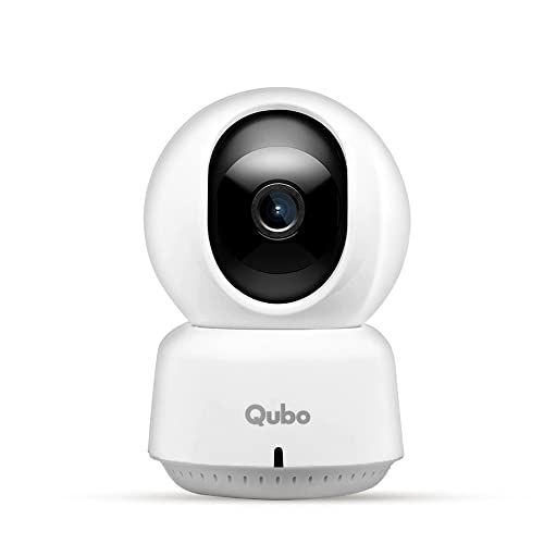 Qubo Smart 360 Wifi Cctv Security Camera For Home From Hero Group | 2Mp 1080P Full Hd| Mobile App | Two Way Talk | Night Vision | Cloud & Sd Card Recording | Made In India | Alexa & Ok Google |