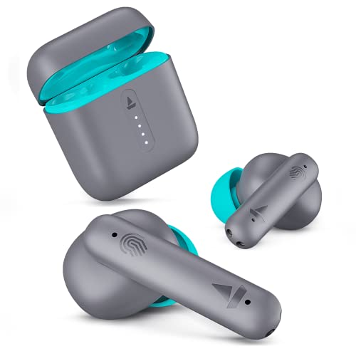 Boat Airdopes 141 Bluetooth Truly Wireless In Ear Headphones With 42H Playtime,Low Latency Mode For Gaming, Enx Tech, Iwp, Ipx4 Water Resistance, Smooth Touch Controls(Cyan Cider)