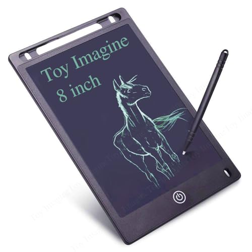 Toy Imagine 8.5 Inch Lcd Writing Tablet For Kids Digital Magic Slate,Electronic Note Pad,Scribble Doodle Drawing Rough Pad,Best Birthday Gift For Boys & Girls