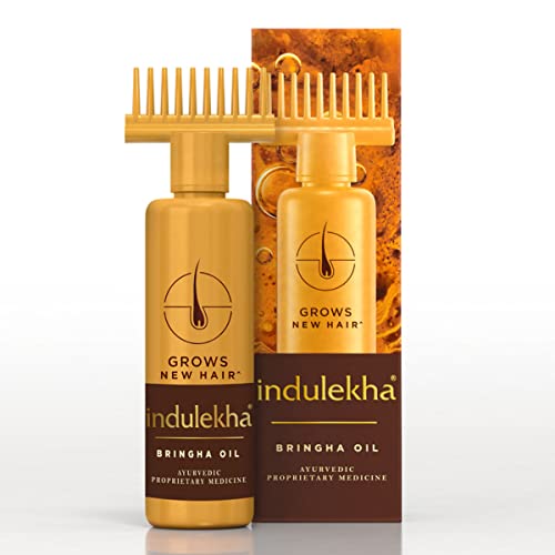 Indulekha Bringha Oil, Reduces Hair Fall And Grows New Hair, 100% Ayurvedic Oil, 250Ml