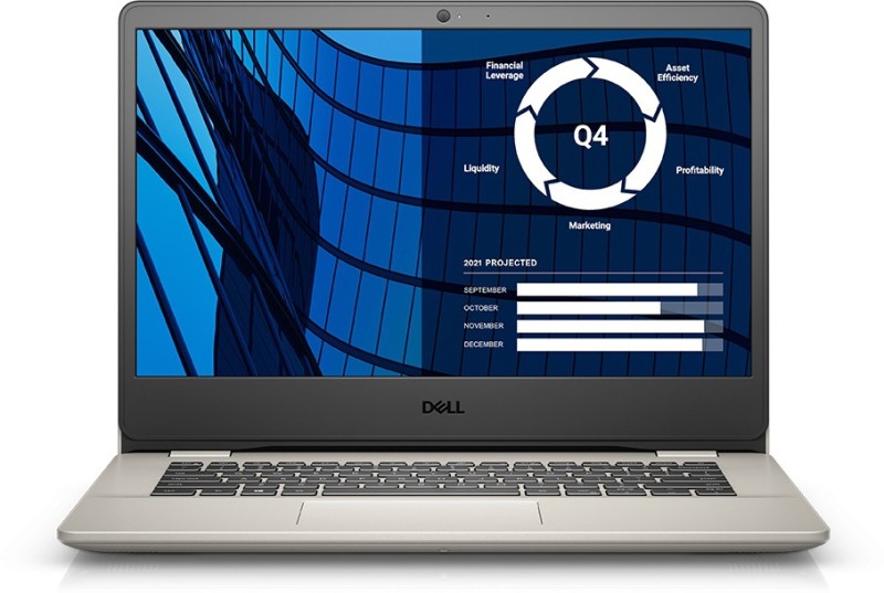 Dell Vostro Core I3 11Th Gen 1115G4 – (4 Gb/1 Tb Hdd/256 Gb Ssd/Windows 10) Vostro 3400 Thin And Light Laptop(14 Inch, Dune, 1.58 Kg, With Ms Office)