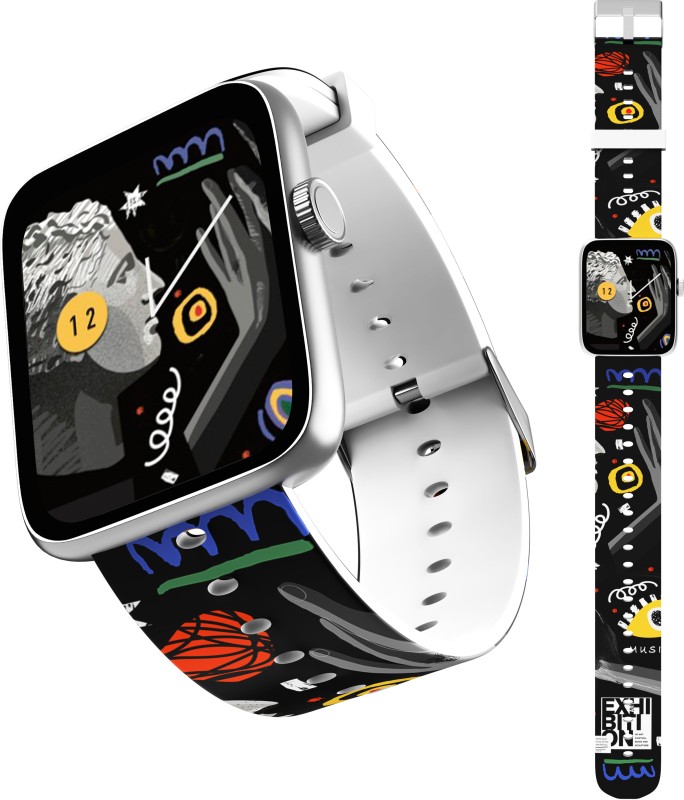 Vibez Muse Smartwatch With Bluetooth Calling Smartwatch(Multicolor Strap, Free)
