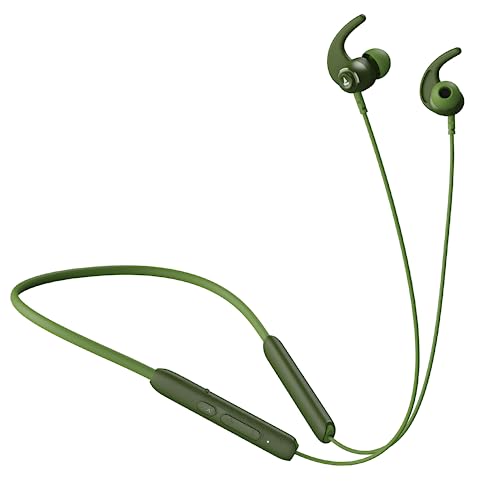 Boat Rockerz 268 Bluetooth In Ear Earphones With Beast™ Mode, Enx™ Mode, Asap™ Charge, Upto 25 Hours Playback, Signature Sound, Btv5.2 & Ipx5(Fern Green)