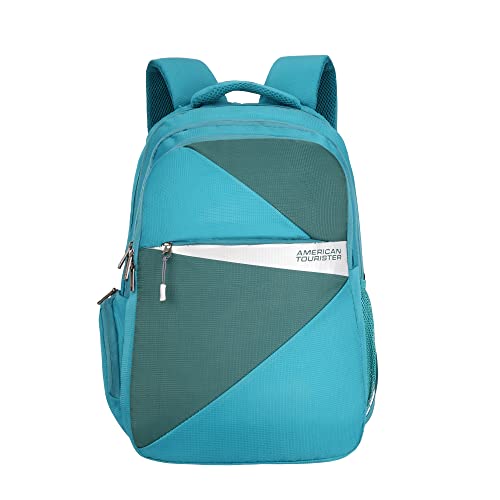 American Tourister Spin 28 L Medium Size Laptop Backpack – Teal