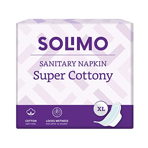 Amazon Brand – Solimo Super Cottony Xl, 40S X 1 (Pack Of 40 Napkins)
