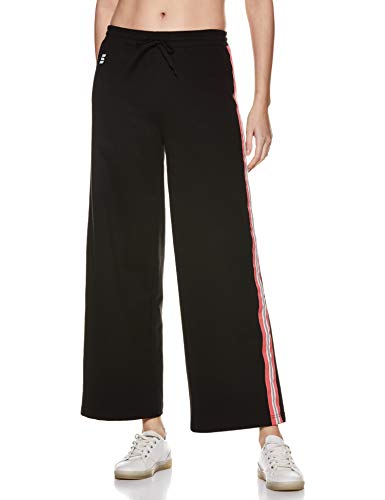 Amazon Brand – Symactive Women’S Relaxed Track Pants (Aw19-Sa-Tr-02-A_Jet Black_S)