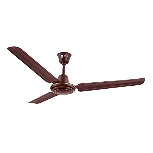 Orient Electric Apex-Fx Ceiling Fan | 1200Mm Bee Star Rated Ceiling Fan | Strong And Powerful Ceiling Fan | Outstanding Performance | Warranty (2 Years) | (Brown)