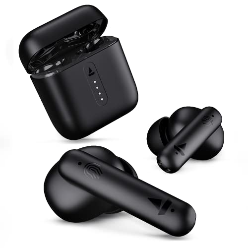 Boat Airdopes 141 Bluetooth Tws Earbuds With 42H Playtime,Low Latency Mode For Gaming, Enx Tech, Iwp, Ipx4 Water Resistance, Smooth Touch Controls(Bold Black)