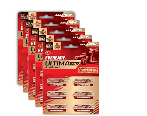 Eveready Ultima Pro Alkaline Aaa Battery | Pack Of 30 | 1.5 Volt | 800% Long Lasting |Highly Durable & Leak Proof | Alkaline Aaa Battery For Household And Office Devices