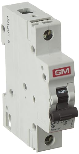 Gm Mcb 63A Single Pole ‘C’ Type