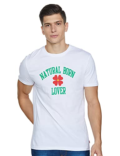 Levi’S Men’S Regular T-Shirt (16960-0624_White-03 M)