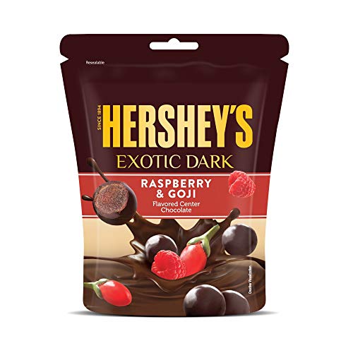 Hershey’S Exotic Dark Raspberry &Goji Flavor | Dark Cocoa Rich Chocolates 100G