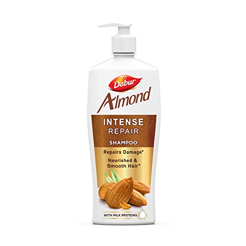 Dabur Almond Shampoo – 650 Ml | For Nourished & Smooth Hair | Intense Nourishment | Helps In Hair Strenghtening | With Almond-Vita Complex & Milk Extracts