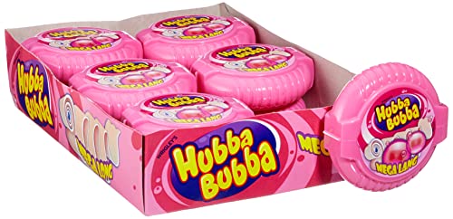 Hubba Bubba Fancy Fruit Mega Long 180 Cm Bubble Gum, 1.98 Oz / 56 G, 12 Pack